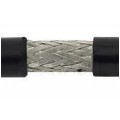 Kabel koncentryczny ziemny 75ohm Triset-11 1,63/7,2/10,2mm Cu (oplot Al 86%) czarny antenowy zewnętrzny żelowany Triset
