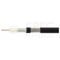Kabel koncentryczny ziemny 75ohm Triset-11 1,63/7,2/10,2mm Cu (oplot Al 86%) czarny antenowy zewnętrzny żelowany Triset