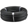 Kabel mieszkaniowy OMY / H03VV-F 3x0,5mm2 czarny 300/500V giętki linka Mercor