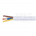 Kabel mieszkaniowy OMY / H03VV-F 3x1,5mm2 biały 300/300V giętki linka Mercor