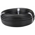 Kabel mieszkaniowy płaski OMYp / H03VVH2-F 2x0,5mm2 czarny 300/300V giętki linka Mercor