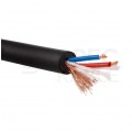 Kabel mikrofonowy CMK 222 2x0,22mm2 czarny zbalansowany Cordial