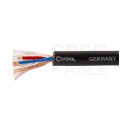 Kabel mikrofonowy CMK 222 2x0,22mm2 czarny zbalansowany Cordial