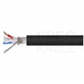 Kabel mikrofonowy MY204SW 2x0,22mm2 Cu zbalansowany czarny Klotz
