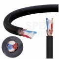 Kabel mikrofonowy MY206SW 2x0,22mm2 Cu zbalansowany czarny Klotz