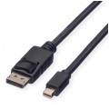 Kabel mini DisplayPort 1.1 / DisplayPort 2K@60 (wtyk / wtyk) 3m