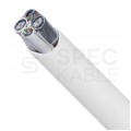 Kabel multimedialny tc’Multikabel PRO 2x UTP kat.6 + 2x RG6 75ohm + 1x FO FTTH 2J SM 9/125 biały TC'EQ