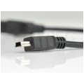 Kabel OTG Adapter USB 2.0 A / mini-B (gniazdo / wtyk) 20cm