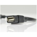 Kabel OTG Adapter USB 2.0 A / mini-B (gniazdo / wtyk) 20cm