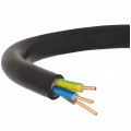 Kabel prądowy YKY / NYY-J 0,6/1kV 3x2,5 drut do ziemi Elektrokabel krążek 100m