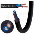 Kabel przemysłowy gumowy OnPD / H07RN-F 2x1mm2 czarny 450/750V zewnętrzny olejoodporny linka Elektrokabel