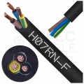 Kabel przemysłowy gumowy OnPD / H07RN-F 3x2,5mm2 czarny 450/750V zewnętrzny olejoodporny linka Elektrokabel