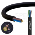 Kabel przemysłowy gumowy OnPD / H07RN-F 3x2,5mm2 czarny 450/750V zewnętrzny olejoodporny linka Elektrokabel