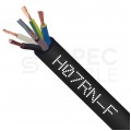 Kabel przemysłowy gumowy OnPD / H07RN-F 5x1,5mm2 czarny 450/750V zewnętrzny olejoodporny linka Elektrokabel