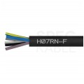 Kabel przemysłowy gumowy OnPD / H07RN-F 5x10mm2 czarny 450/750V zewnętrzny olejoodporny linka Elektrokabel