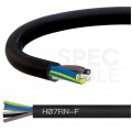 Kabel przemysłowy gumowy OnPD / H07RN-F 5x2,5mm2 czarny 450/750V zewnętrzny olejoodporny linka Elektrokabel