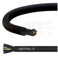 Kabel przemysłowy gumowy OnPD / H07RN-F 7x1,5mm2 czarny 450/750V zewnętrzny olejoodporny linka Elektrokabel