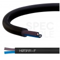 Kabel przemysłowy gumowy OW / H05RR-F 2x2,5mm2 czarny 300/500V zewnętrzny linka Elektrokabel