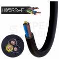 Kabel przemysłowy gumowy OW / H05RR-F 3x0,75mm2 czarny 300/500V zewnętrzny linka Elektrokabel