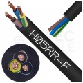 Kabel przemysłowy gumowy OW / H05RR-F 3x2,5mm2 czarny 300/500V zewnętrzny linka Elektrokabel