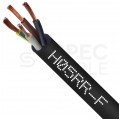 Kabel przemysłowy gumowy OW / H05RR-F 4x2,5mm2 czarny 300/500V zewnętrzny linka Elektrokabel