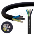 Kabel przemysłowy gumowy OW / H05RR-F 5x1,5mm2 czarny 300/500V zewnętrzny linka Elektrokabel