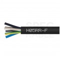 Kabel przemysłowy gumowy OW / H05RR-F 5x1,5mm2 czarny 300/500V zewnętrzny linka Elektrokabel
