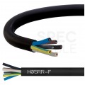 Kabel przemysłowy gumowy OW / H05RR-F 5x1mm2 czarny 300/500V zewnętrzny linka Elektrokabel