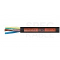Kabel przemysłowy gumowy TITANEX OnPD / H07RN-F 3x1,5mm2 czarny 450/750V zewnętrzny olejoodporny linka Nexans
