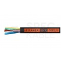 Kabel przemysłowy gumowy TITANEX OnPD / H07RN-F 3x2,5mm2 czarny 450/750V zewnętrzny olejoodporny linka Nexans