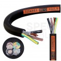 Kabel przemysłowy gumowy TITANEX OnPD / H07RN-F 4x2,5mm2 czarny 450/750V zewnętrzny olejoodporny linka Helukabel Nexans