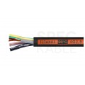 Kabel przemysłowy gumowy TITANEX OnPD / H07RN-F 4x2,5mm2 czarny 450/750V zewnętrzny olejoodporny linka Helukabel Nexans