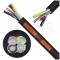 Kabel przemysłowy gumowy TITANEX OnPD / H07RN-F 4x2,5mm2 czarny 450/750V zewnętrzny olejoodporny linka Helukabel Nexans