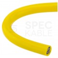 Kabel przemysłowy poliuretanowy PUR / H07BQ-F 3x1,5mm2 żółty 450/750V zewnętrzny olejoodporny linka Elektrokabel