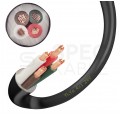 Kabel samochodowy YLYs 4x1mm2 czarny 24V zewnętrzny przyczepowy linka Elektrokabel