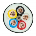 Kabel samochodowy YLYs 5x1mm2 czarny 24V zewnętrzny przyczepowy linka Elektrokabel