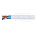 Kabel sieciowy F/UTP kat.5e skrętka 4x2x0,5mm wewnętrzny PVC szary domNET