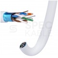Kabel sieciowy F/UTP kat.5e skrętka 4x2x0,5mm wewnętrzny PVC szary domNET
