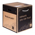 Kabel sieciowy F/UTP kat.6 skrętka 4x2x0,56mm wewnętrzny PVC szary SecurityNET