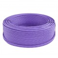 Kabel sieciowy S/FTP kat.7A skrętka 4x2x0,57mm wewnętrzny Dca bezhalogenowy LSOH fioletowy Molex