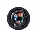 Kabel sieciowy S/UTP kat.5e skrętka mobilna 4x2x0,48mm zewnętrzny suchy PVC czarny linka Bitner BiTsound