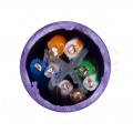 Kabel sieciowy U/UTP kat.6 skrętka 4x2x0,51mm wewnętrzny Eca PVC fioletowy DIGITUS