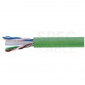 Kabel sieciowy U/UTP kat.6 skrętka 4x2x0,53mm wewnętrzny bezhalogenowy LSOH zielony Corning 3M