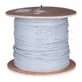 Kabel sieciowy U/UTP kat.6 skrętka 4x2x0,54mm wewnętrzny Eca PVC szary Bitner BiTLAN