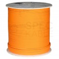 Kabel sieciowy U/UTP kat.6A skrętka 4x2x0,56mm wewnętrzny Cca bezhalogenowy LSOH pomarańczowy SecurityNET
