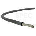 Kabel silikonowy SIF 180°C 0,5mm2 jednożyłowy czarny 300/500V ciepłoodporny bezhalogenowy linka Basoglu