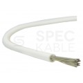 Kabel silikonowy SIF 180°C 1,5mm2 jednożyłowy biały 300/500V ciepłoodporny bezhalogenowy linka TKD