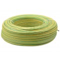 Kabel silikonowy SIF 180°C 1mm2 jednożyłowy żółto-zielony 300/500V ciepłoodporny bezhalogenowy linka Basoglu