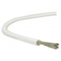 Kabel silikonowy SIF 180°C 300/500V 1,5 ciepłoodporny LSOH biały linka BSG