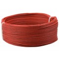 Kabel silikonowy SIF 180°C 4mm2 jednożyłowy czerwony 300/500V ciepłoodporny bezhalogenowy linka Basoglu